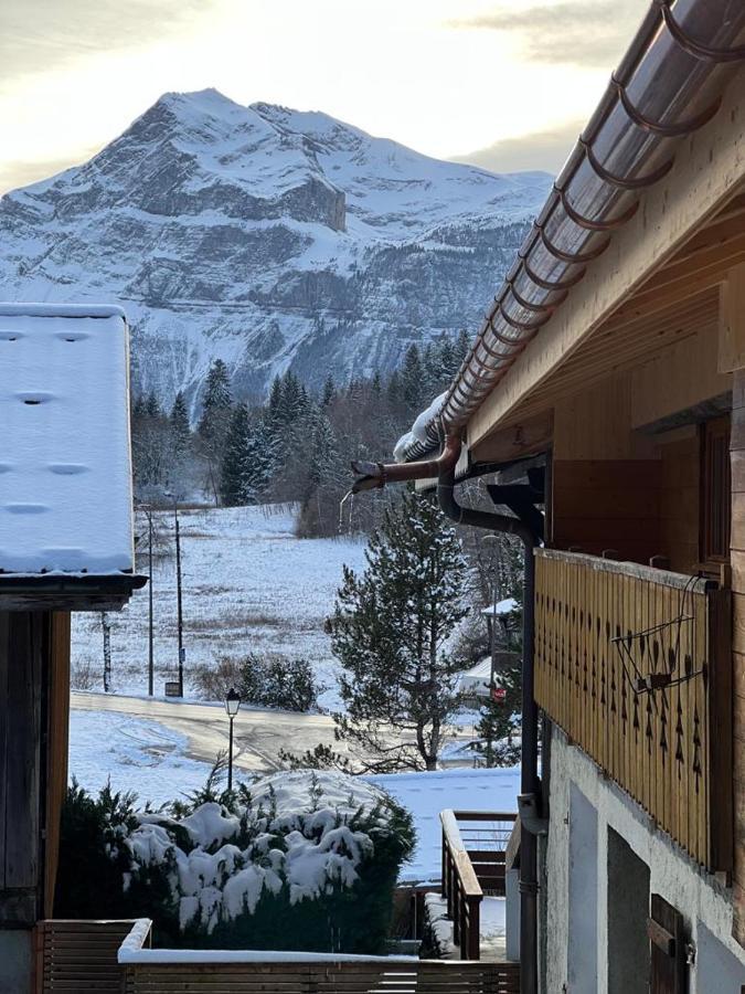 Ferme Savoyarde Renovee 2 Chambres Les Carroz d'Araches Exteriör bild