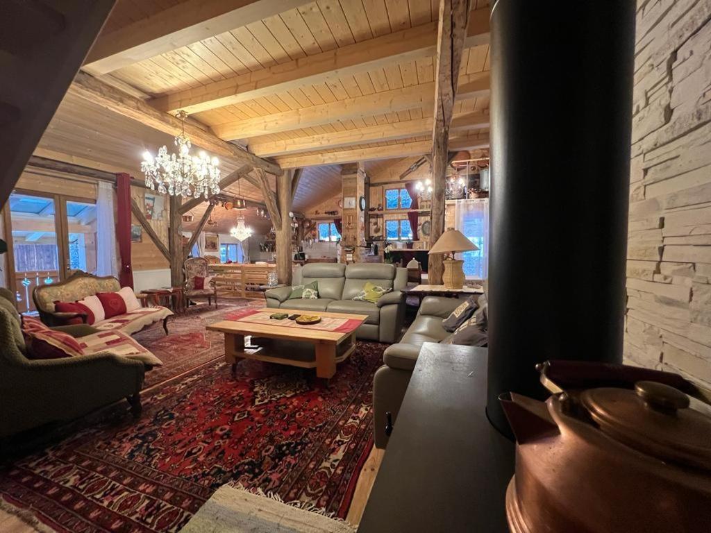 Ferme Savoyarde Renovee 2 Chambres Les Carroz d'Araches Exteriör bild